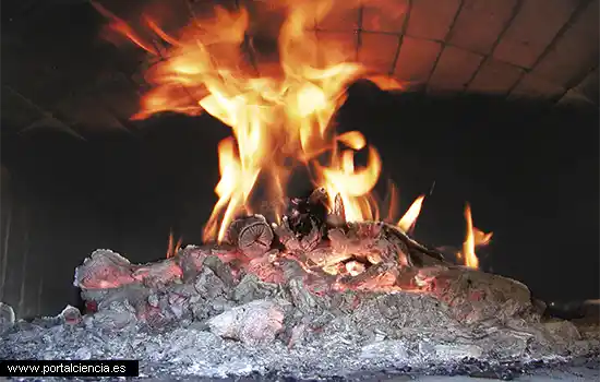 El fuego desde la física atómica