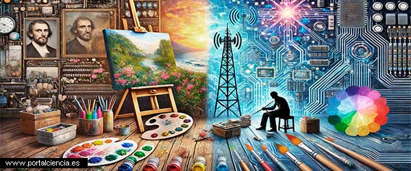 Juan Vicente Santacreu entre el arte, ciencia y tecnología