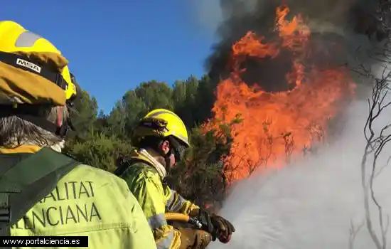 Nuevo método para apagar incendios forestales descontrolados